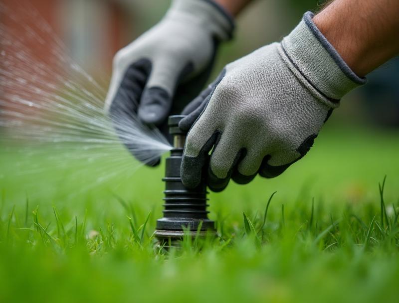 Sprinkler Head Repair in Deer Park Texas