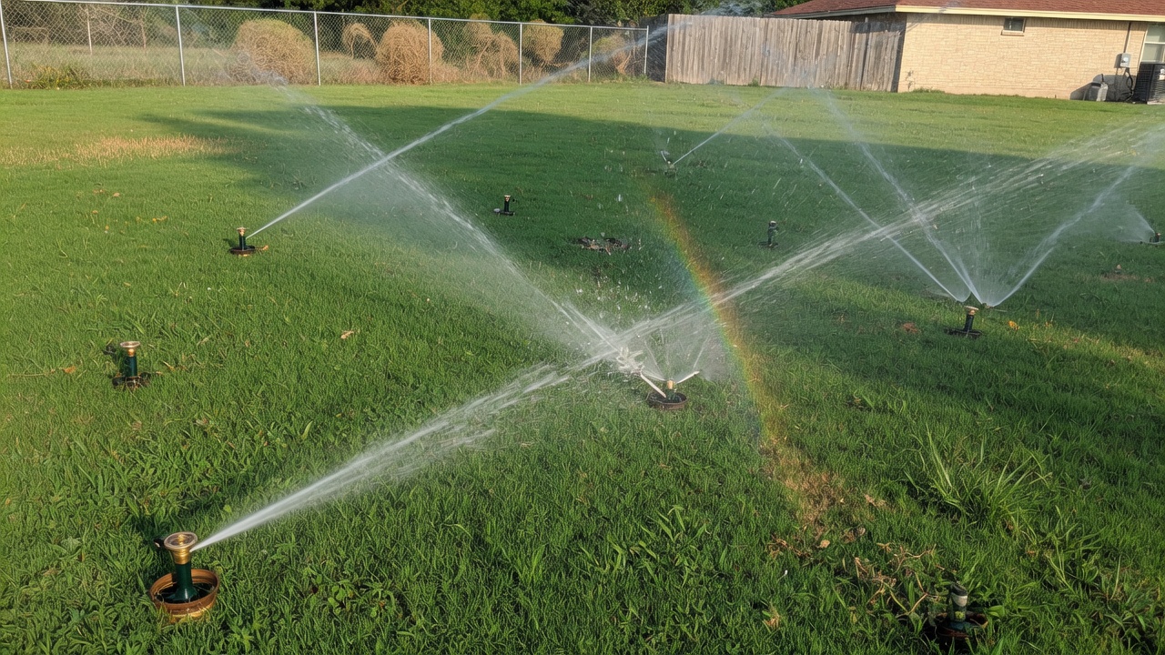 Head-to-Head Spacing on a Deer Park Lawn