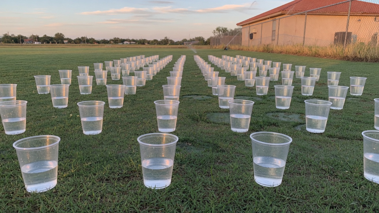 What a Deer Park Irrigation Audit Actually Measures