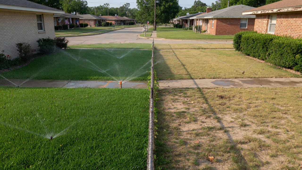 Water Pressure Where Deer Park Meets Pasadena