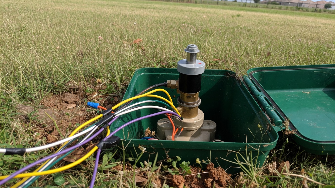 Replacing a Sprinkler Solenoid Without Replacing the Valve